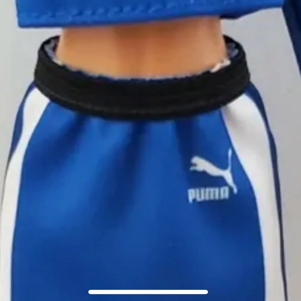 Barbie Puma Outfit Blue Top & Skirt Set Sporty Fashion Doll w/ purse & brush​ - Picture 8 of 9